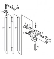 Dremel 2 615 222 232 Hanging Rotary Tool Holder Stand Spare Parts